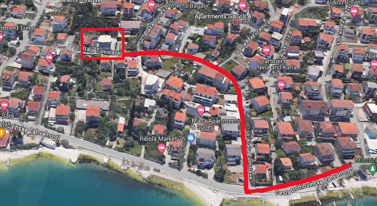 Apartments Filipo Trogir Luaran gambar